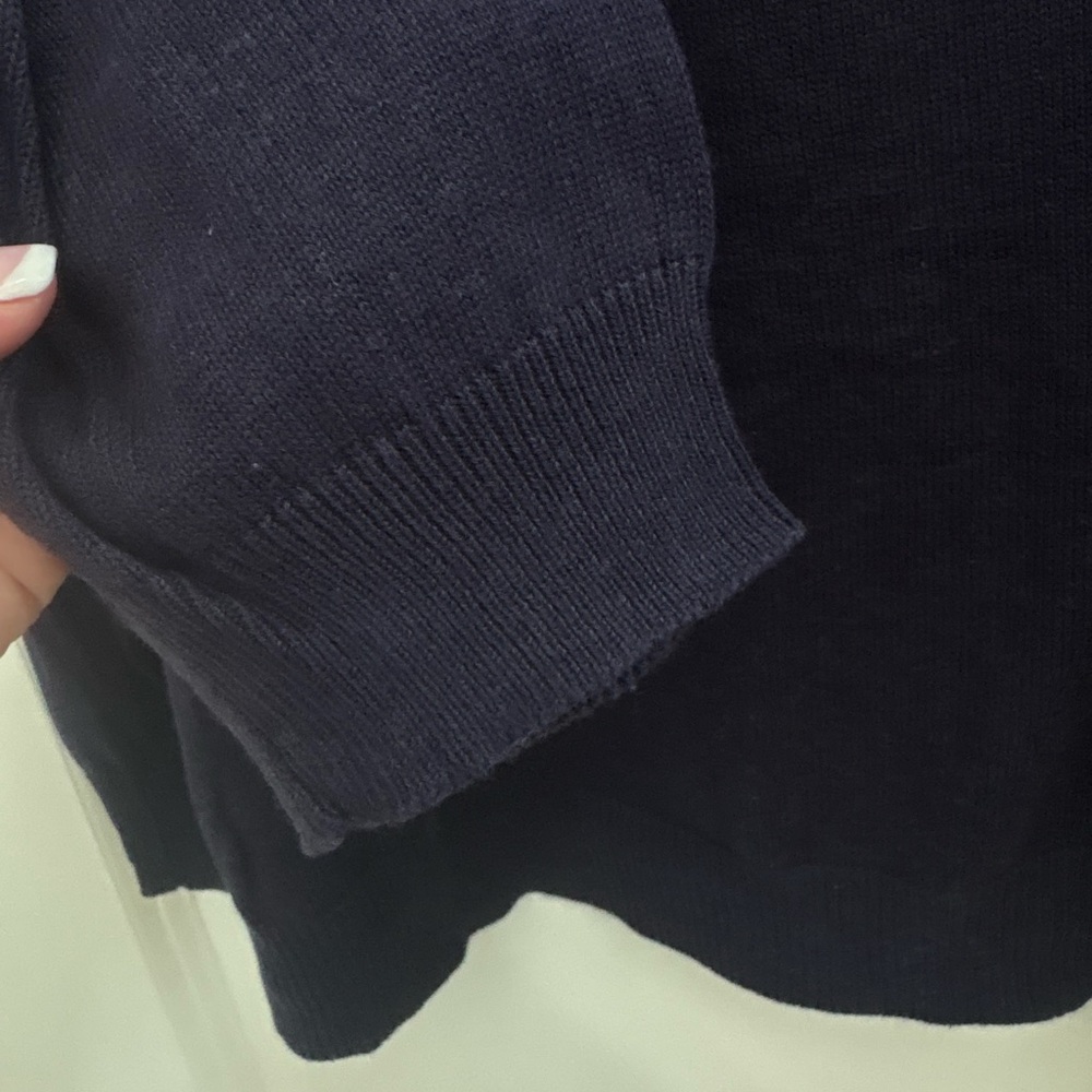Sugarhill Navy Fox Crew Neck Sweater - Picture 5 of 6